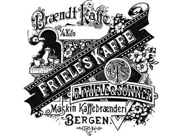 1893 friele apner sitt forste maskinbrenneri