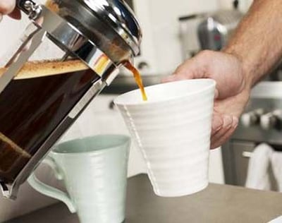 friele lage god kaffe for du starter kaffen smaker aller best om den serveres straks