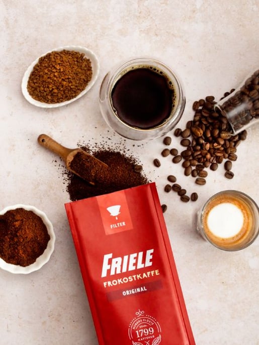 friele var kaffe banner mobile