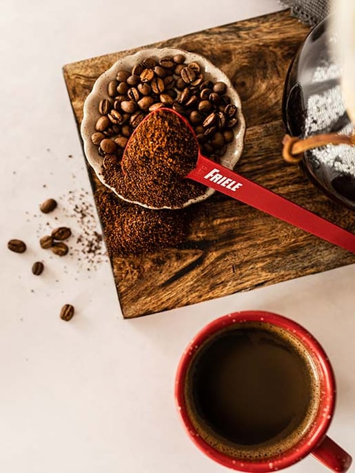 friele malt kaffe banner mobile